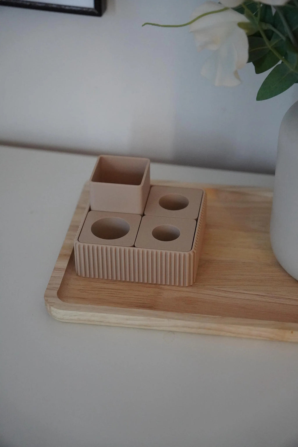 Partalarm Modfinity - Starterset Basic - Modulares Aufbewahrungssystem Beige