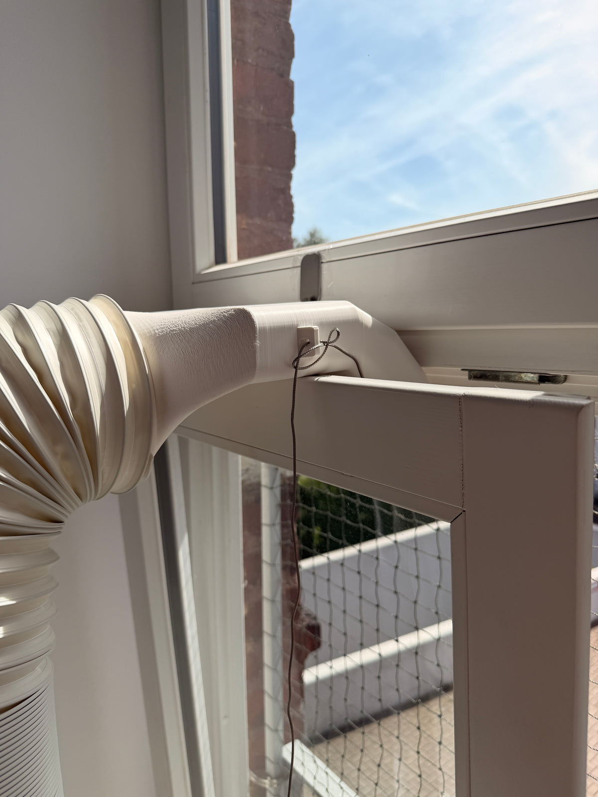 Kipp oder Dachfenster Adapter für mobile Klimaanlage – Abluftschlauch Adapter - Standardausführung