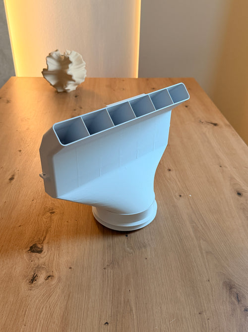 Slim Version - Kipp oder Dachfenster Adapter für mobile Klimaanlage – Abluftschlauch Adapter