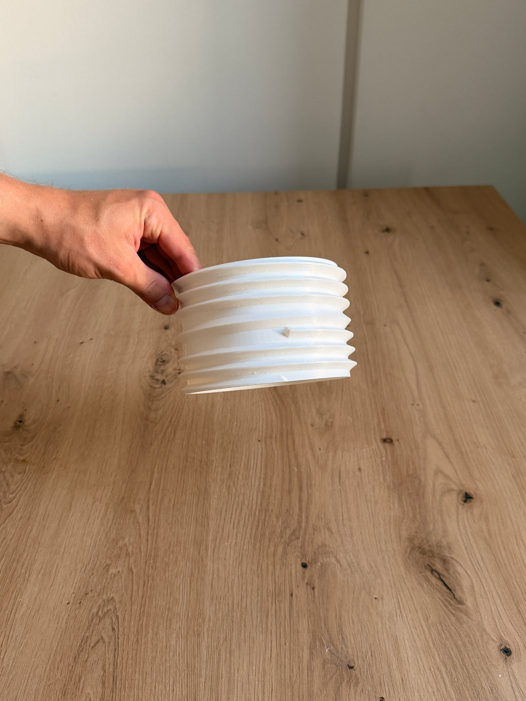 Schlauchverbinder 150 mm mit Linksgewinde für Zuluftschläuche