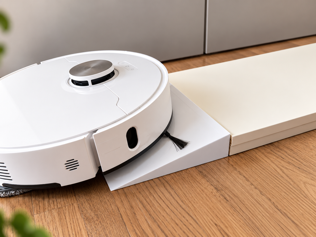 Robo-Rampe für Saugroboter | Türschwellen-Rampe | kompatibel mit Roborock, Dreame, MOVA, Ecovacs & Xiaomi