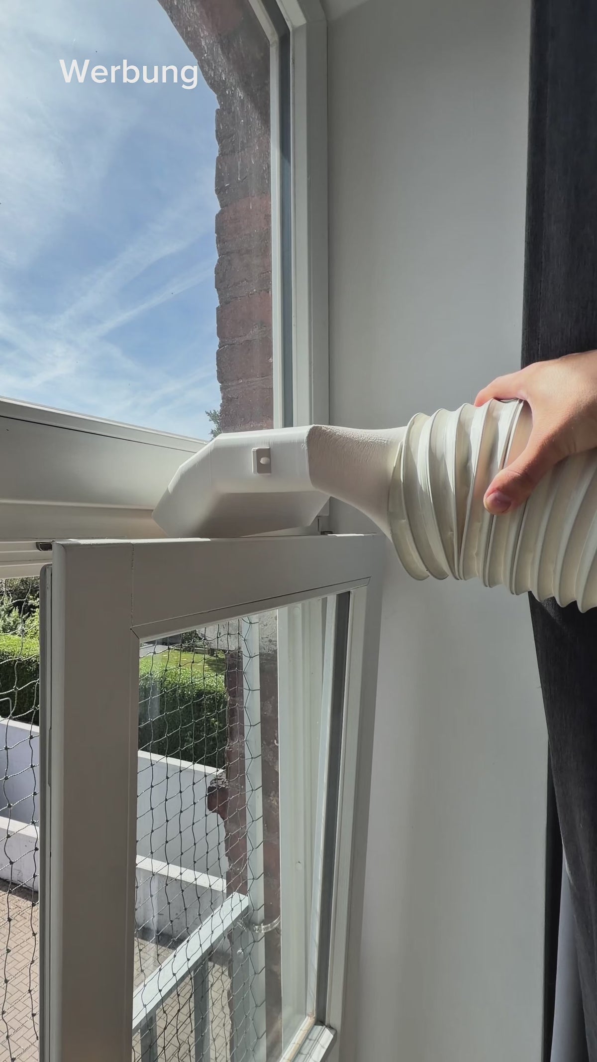 Kipp oder Dachfenster Adapter für mobile Klimaanlage – Abluftschlauch Adapter - Standardausführung