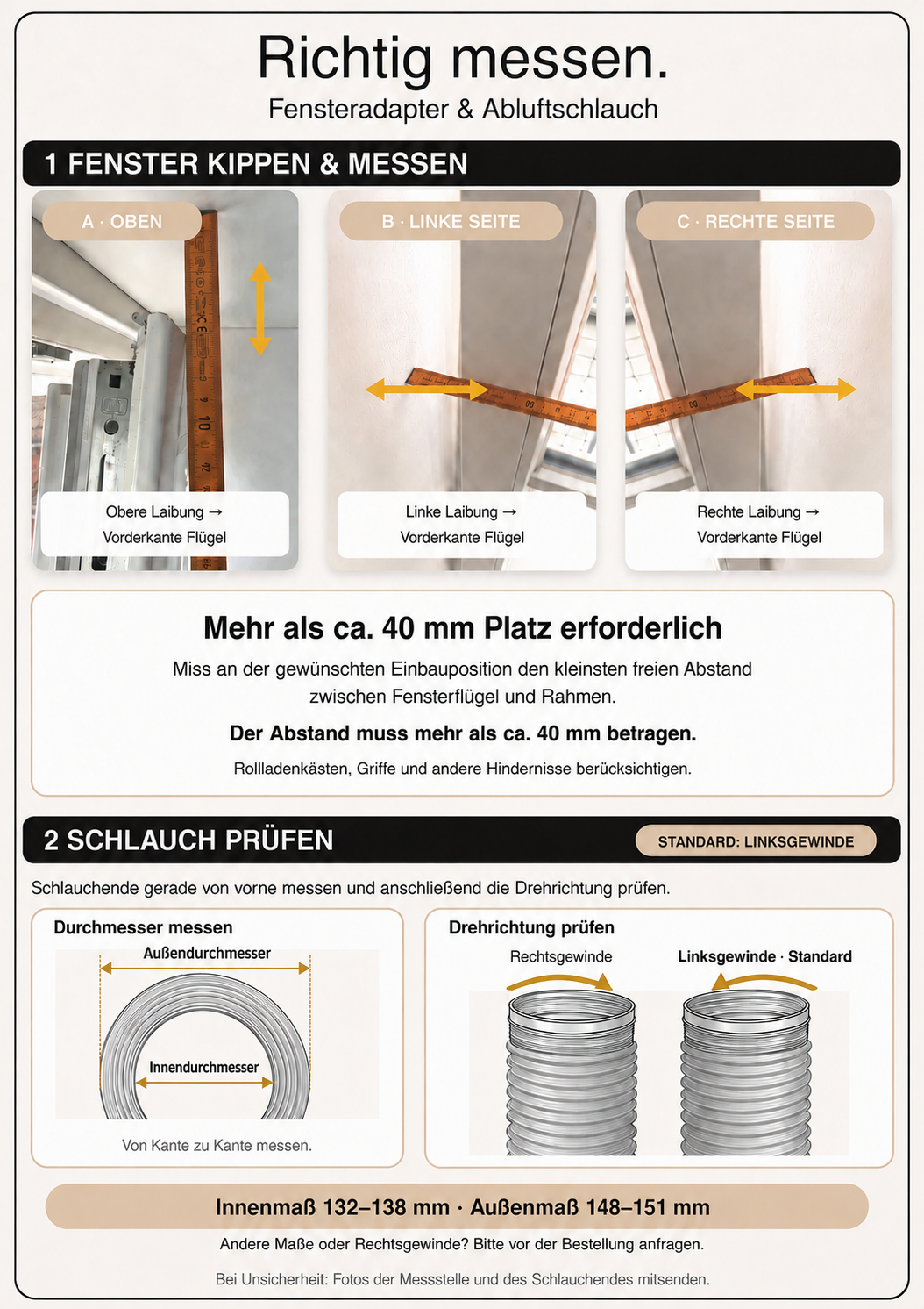 Richtig messen